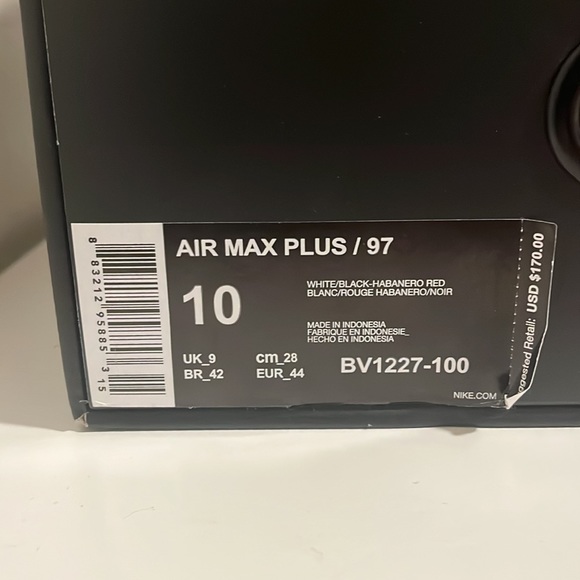 Air Max Plus / 97 ‘city pride miami’ - Picture 3 of 3